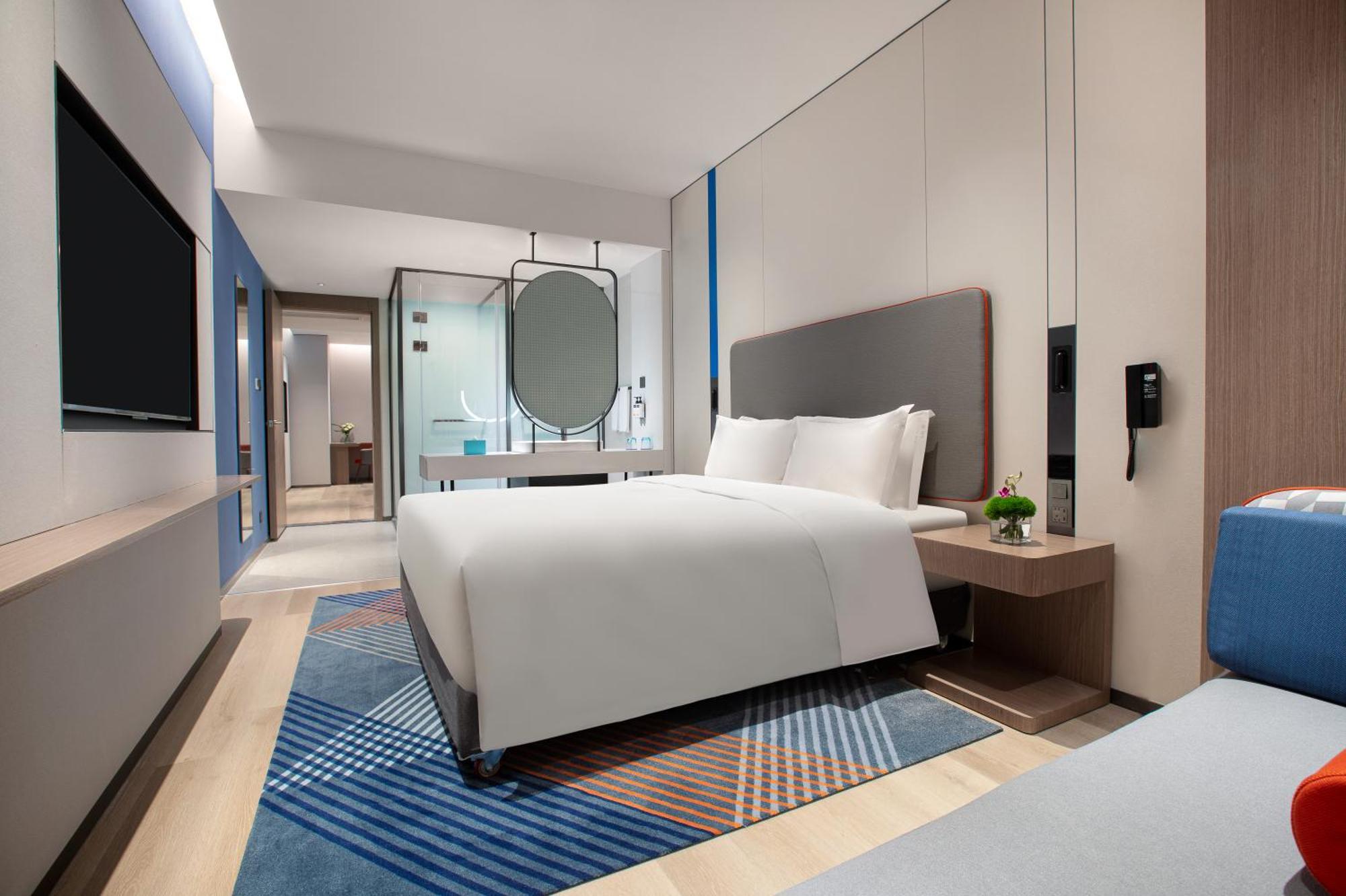 Holiday Inn Express Changfeng Park Shanghai Extérieur photo